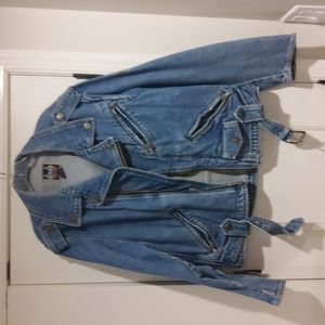 Harley Davidson Biker Blues Denim Jacket